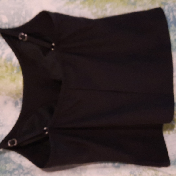 Black size 14 cami bathing suit top , tank top Shape fx brand - Picture 5 of 6